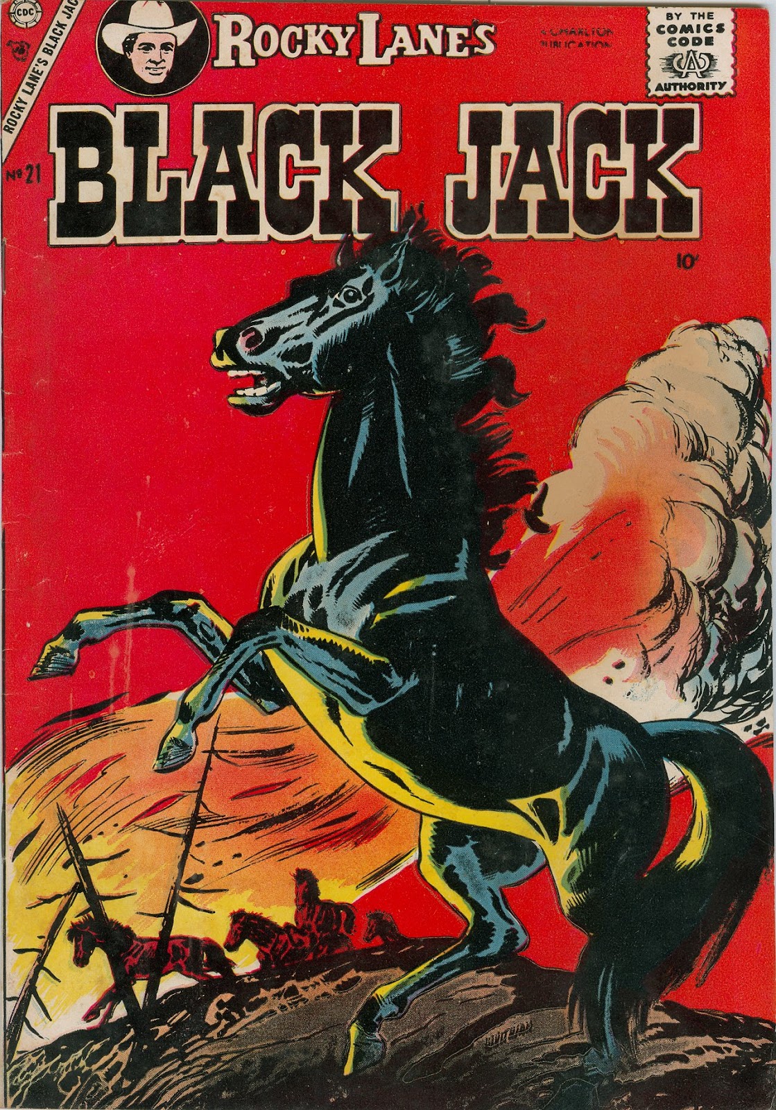 Rocky Lane's Black Jack issue 21 - Page 1