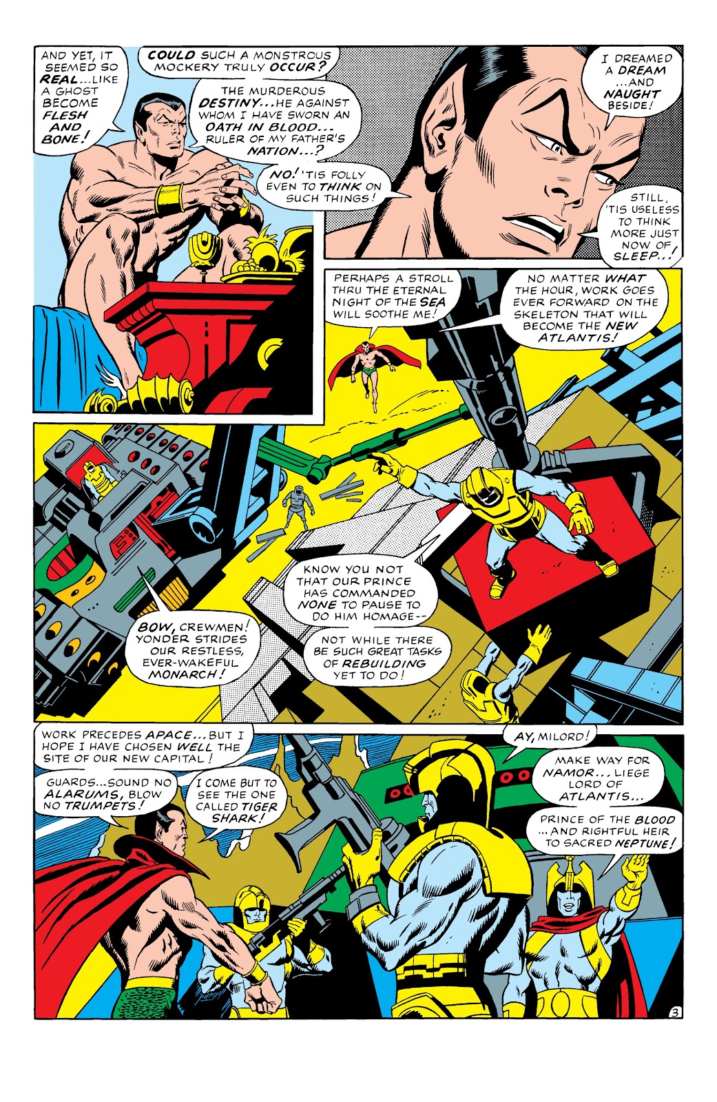 Namor, The Sub-Mariner Epic Collection: Enter The Sub-Mariner issue Who Strikes For Atlantis (Part 1) - Page 71