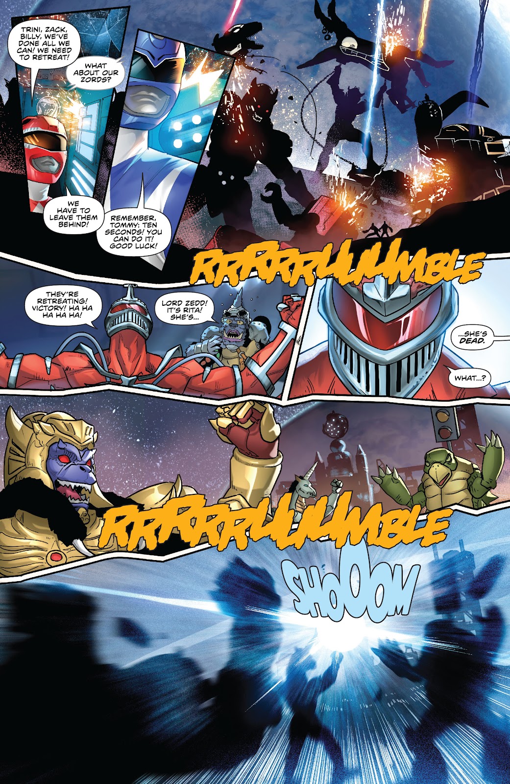 Mighty Morphin Power Rangers: The Return issue 2 - Page 13