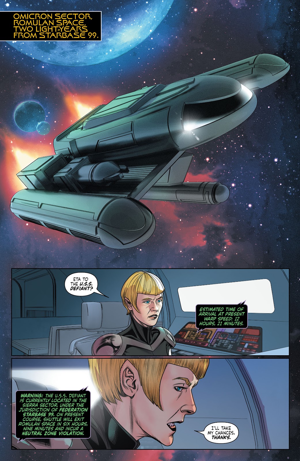 Star Trek: Defiant issue 13 - Page 12