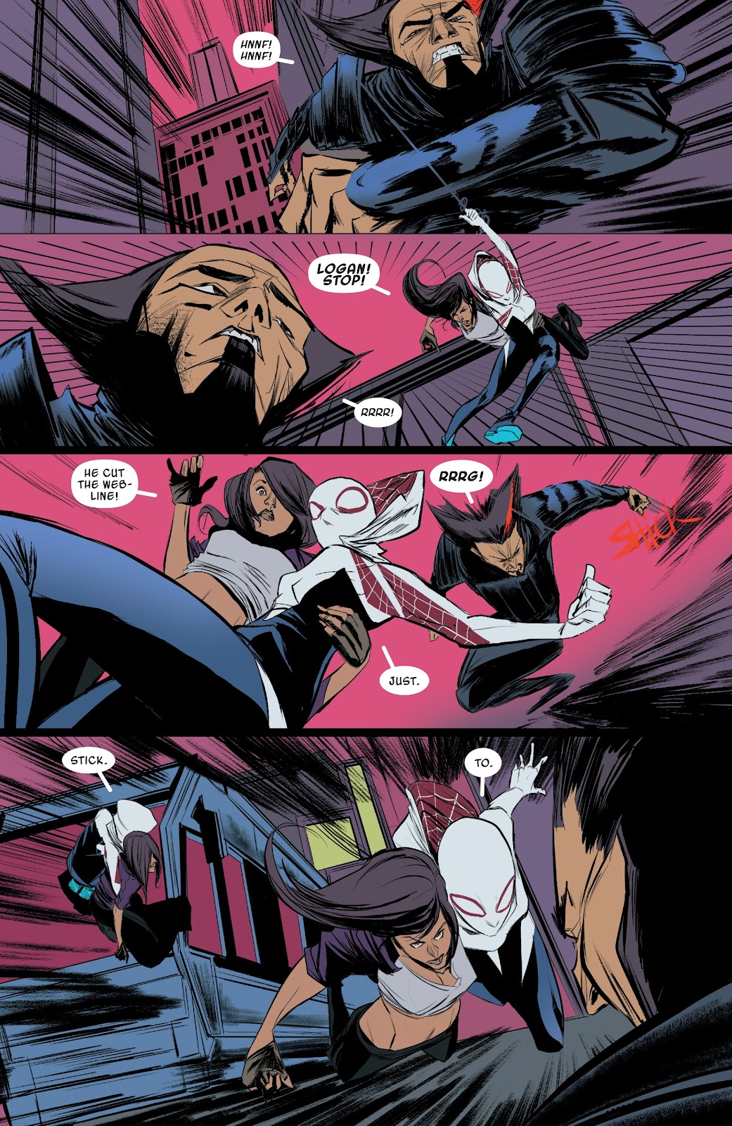 Spider-Gwen: Ghost-Spider Modern Era Epic Collection: Edge of Spider-Verse issue Weapon of Choice (Part 2) - Page 173