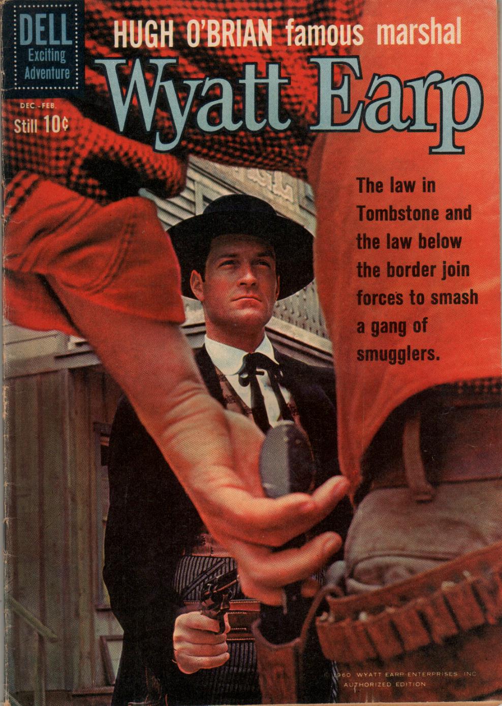 Hugh O'Brian, Famous Marshal Wyatt Earp issue 13 - Page 1