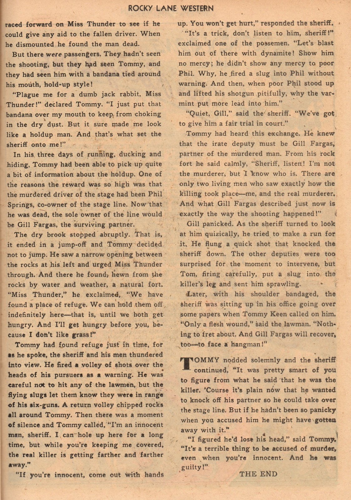 Rocky Lane Western (1954) issue 68 - Page 21