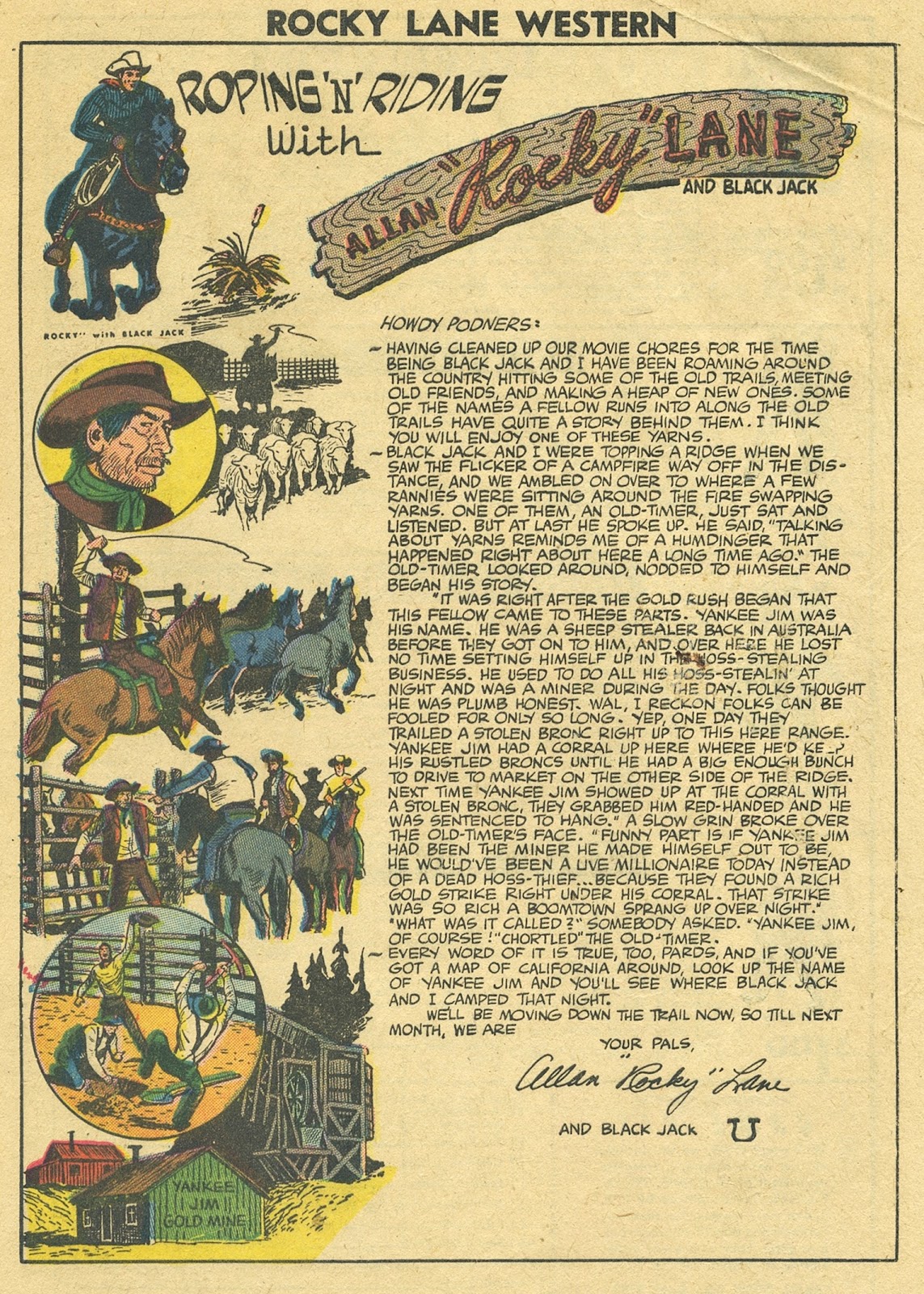 Rocky Lane Western (1954) issue 75 - Page 33