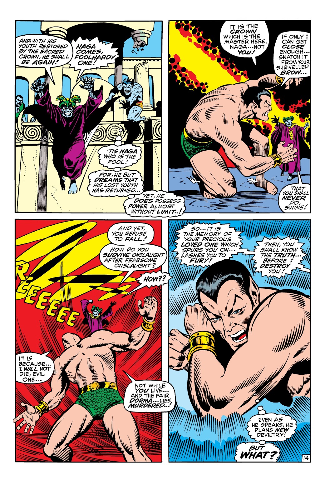 Namor, The Sub-Mariner Epic Collection: Enter The Sub-Mariner issue Who Strikes For Atlantis (Part 1) - Page 208