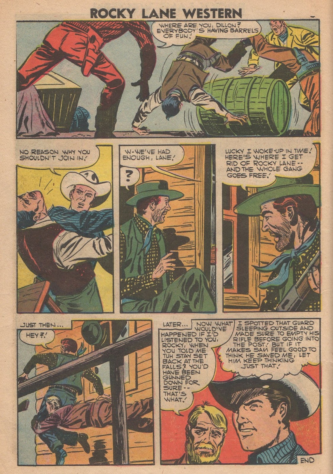 Rocky Lane Western (1954) issue 77 - Page 10