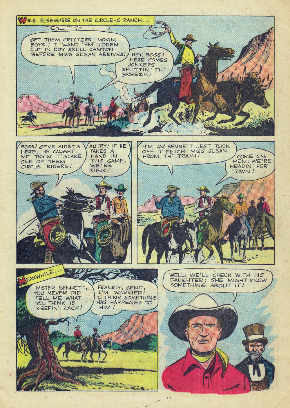 Gene Autry Comics (1946) issue 48 - Page 9