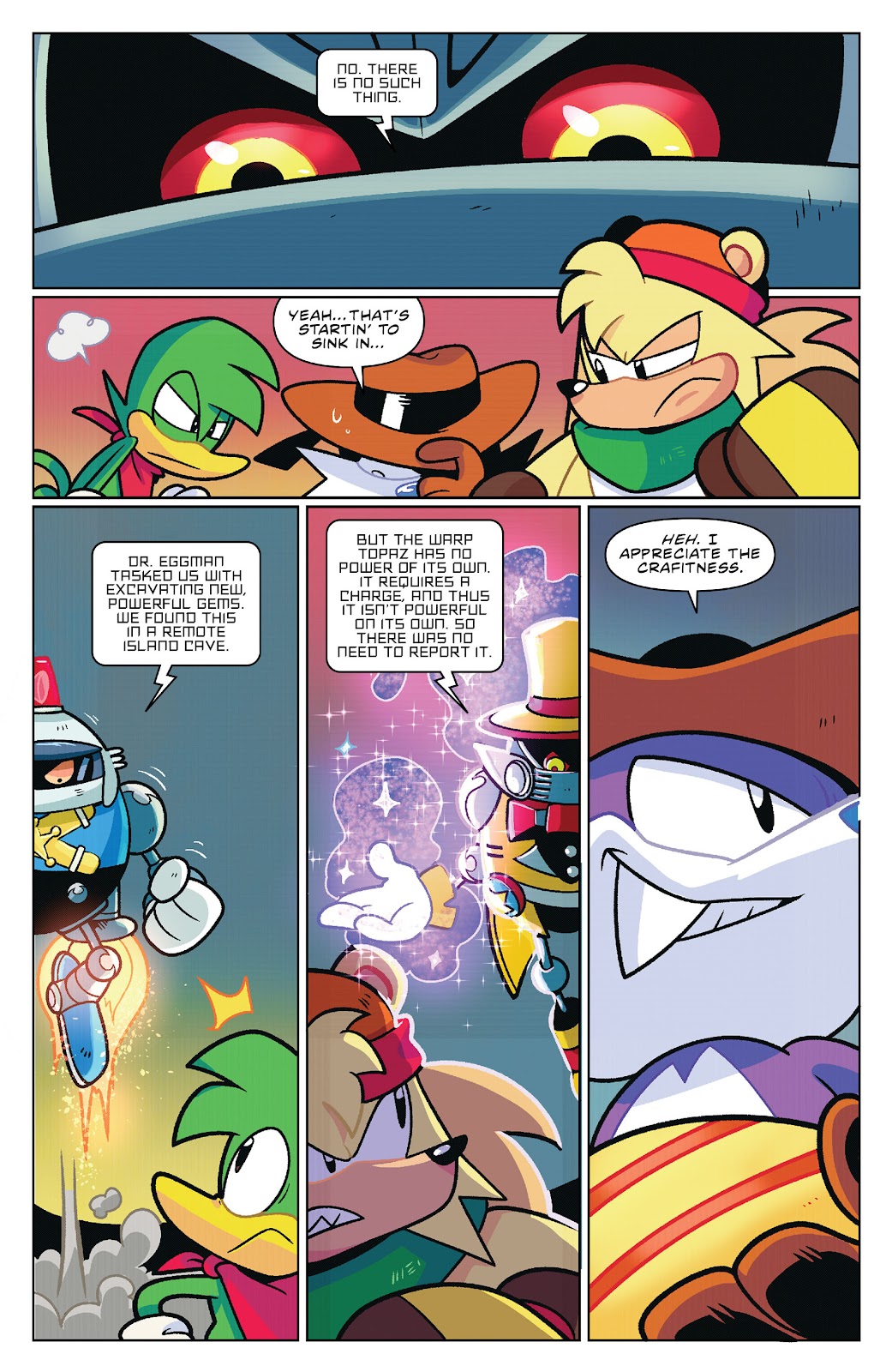Sonic the Hedgehog: Fang the Hunter issue 3 - Page 20