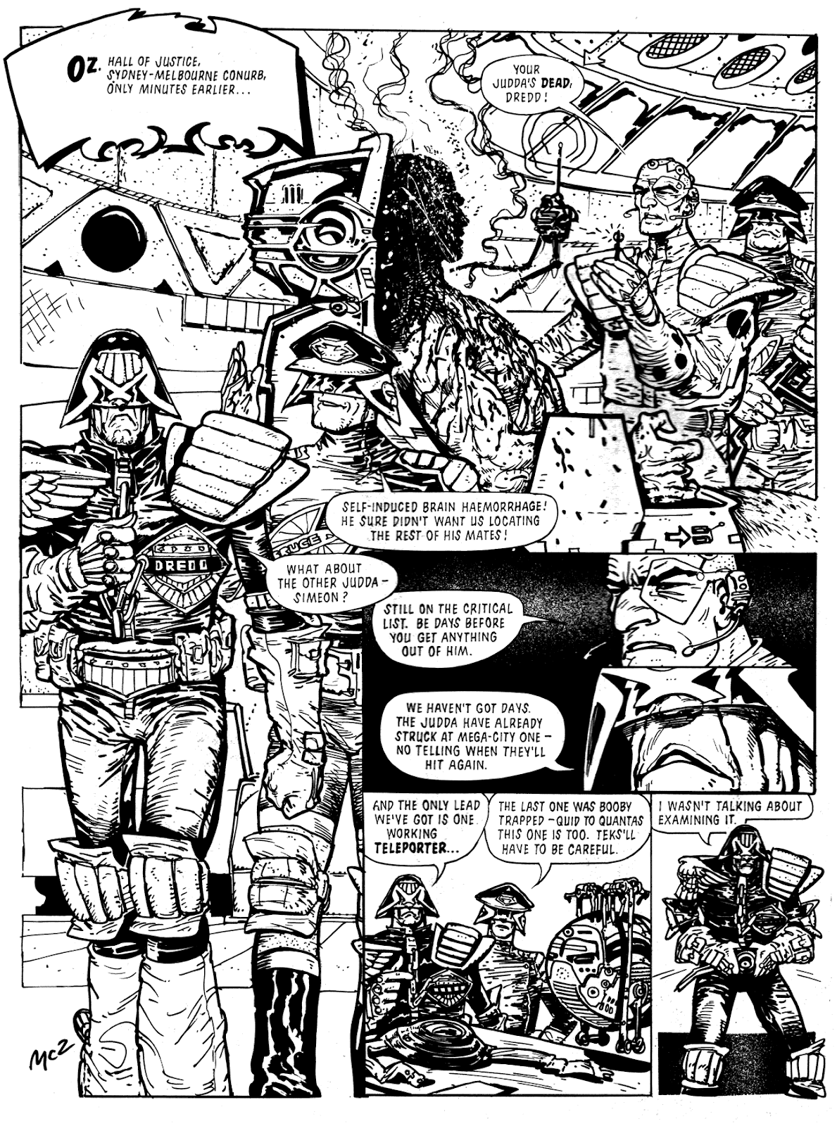 Judge Dredd: The Complete Judge Dredd in Oz issue TPB - Page 103