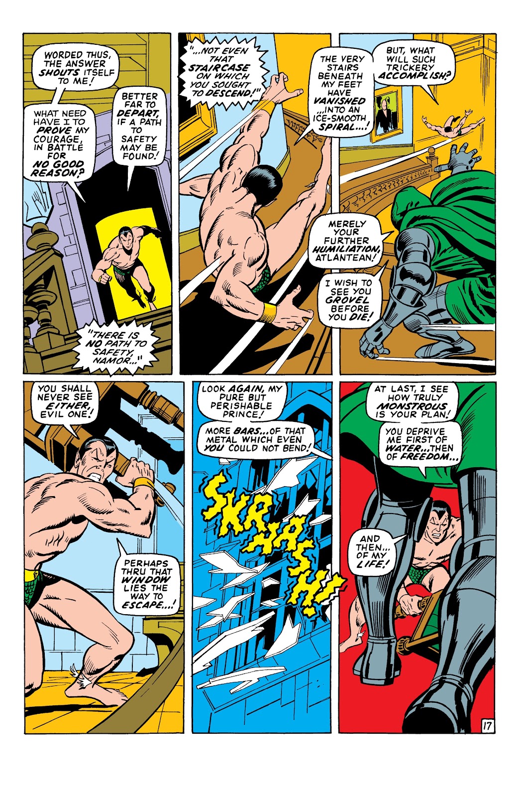Namor, The Sub-Mariner Epic Collection: Enter The Sub-Mariner issue Who Strikes For Atlantis (Part 2) - Page 123