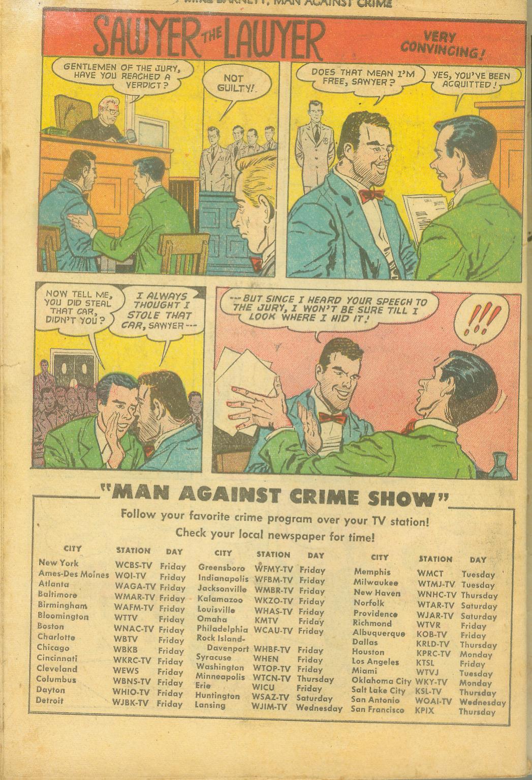 Mike Barnett, Man Against Crime issue 5 - Page 34