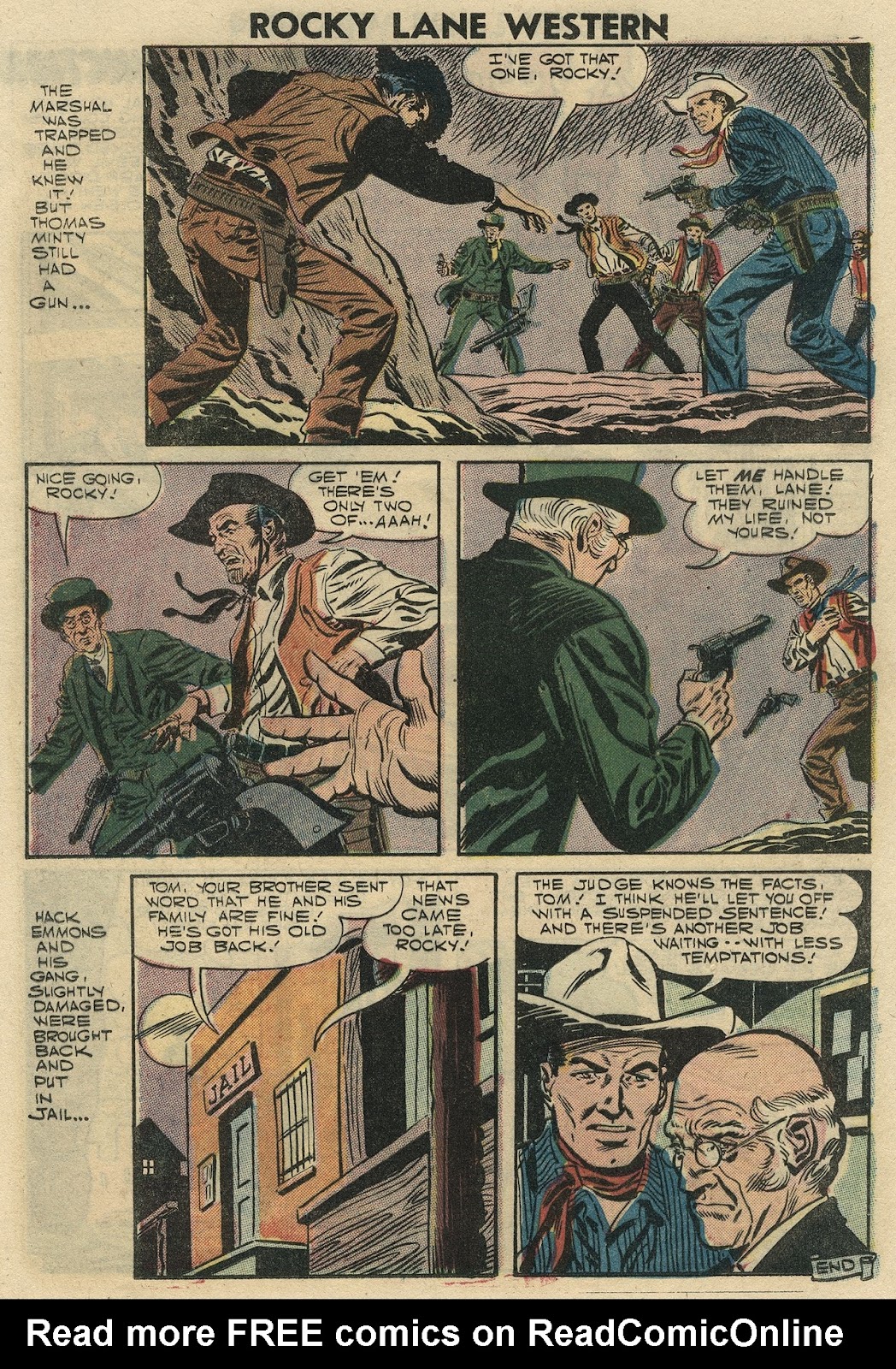 Rocky Lane Western (1954) issue 78 - Page 25