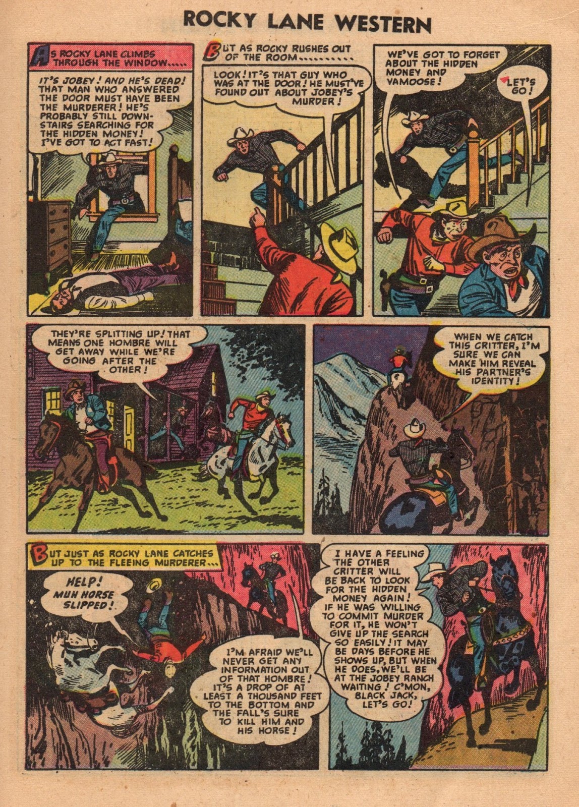 Rocky Lane Western (1954) issue 59 - Page 15