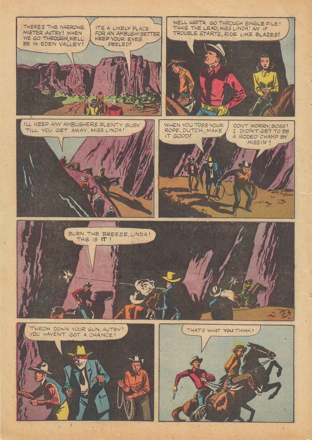 Gene Autry Comics (1946) issue 8 - Page 10