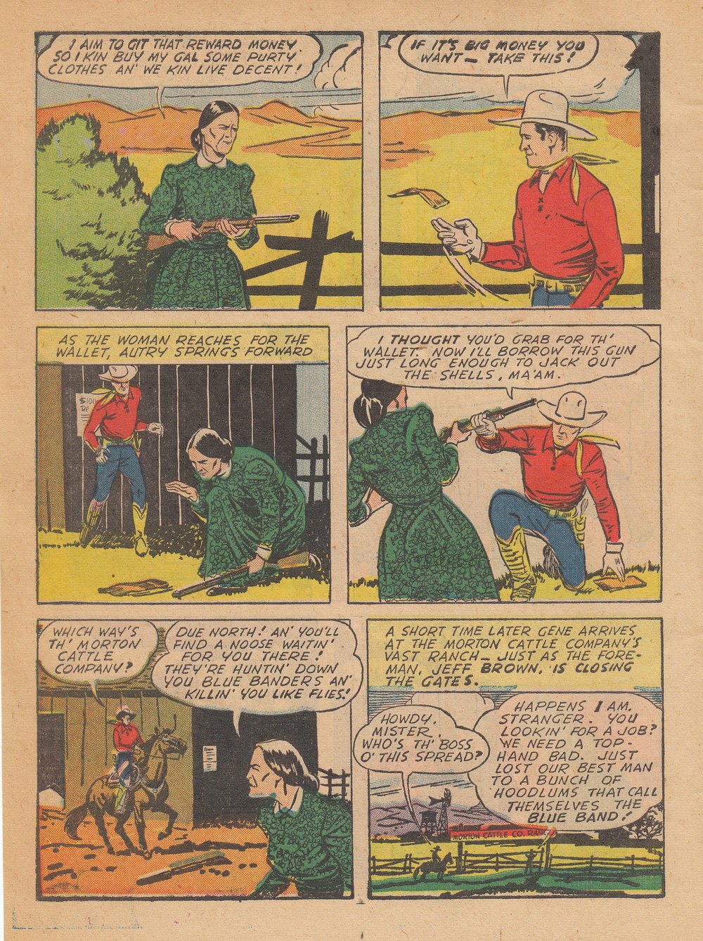 Gene Autry Comics issue 12 - Page 10
