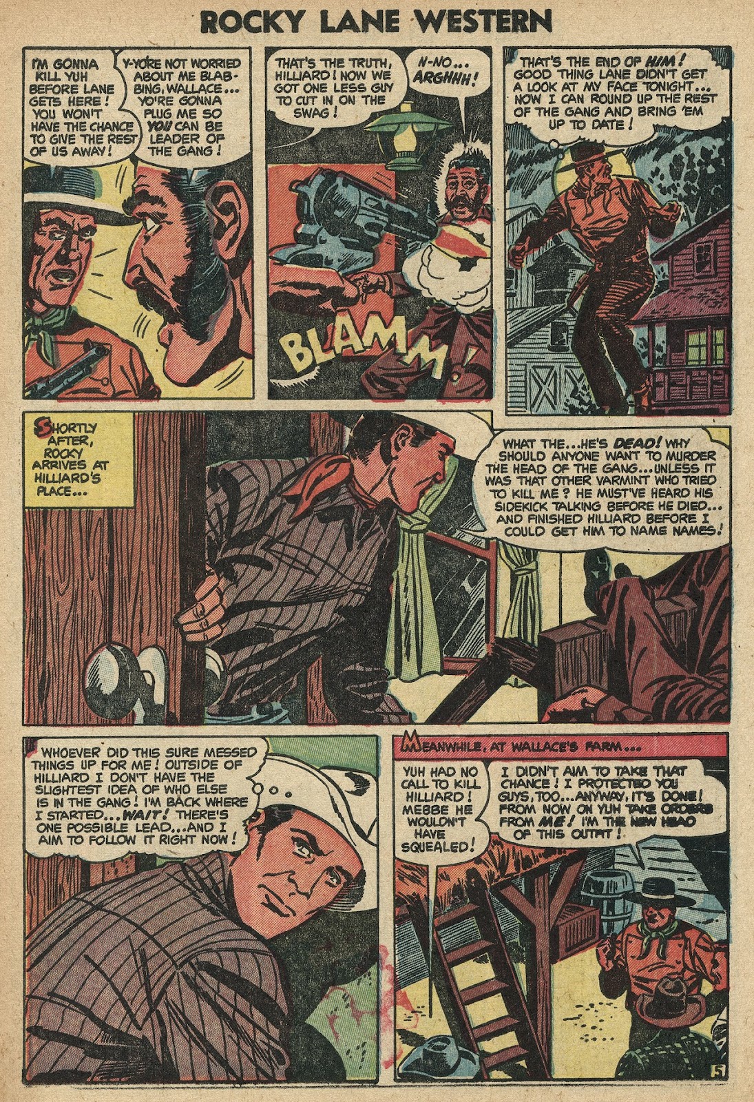Rocky Lane Western (1954) issue 58 - Page 7