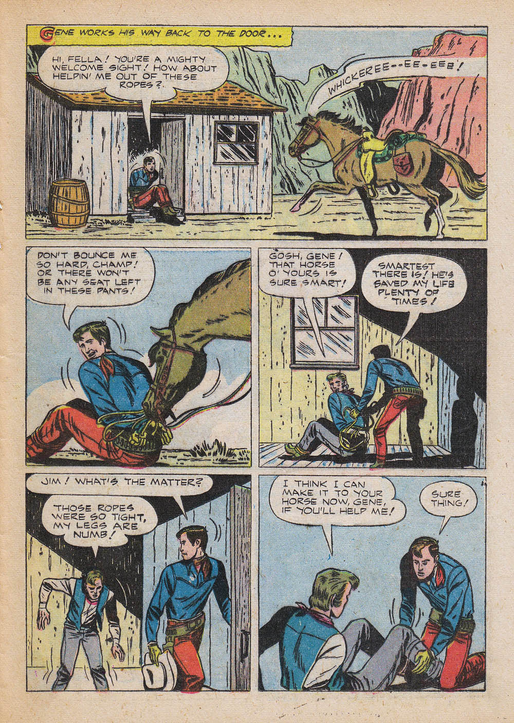 Gene Autry Comics (1946) issue 68 - Page 35