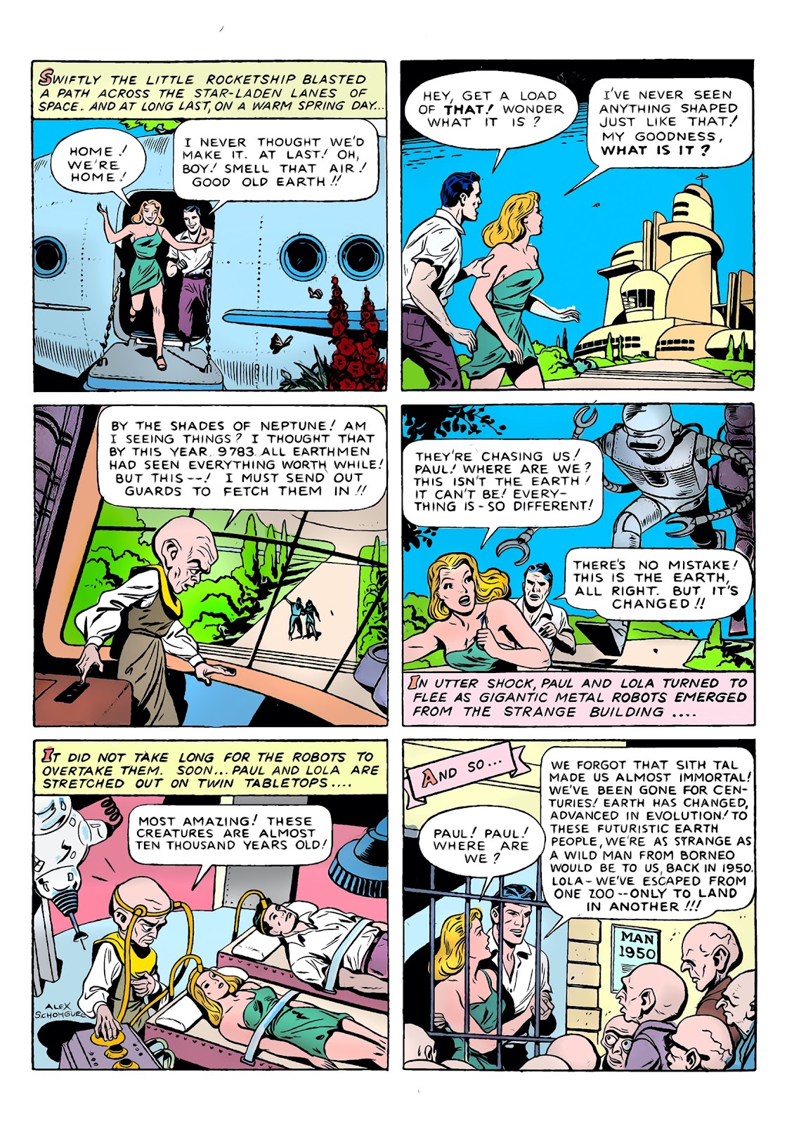 Color Classic Comics: Space Adventures issue TPB 2 - Page 21
