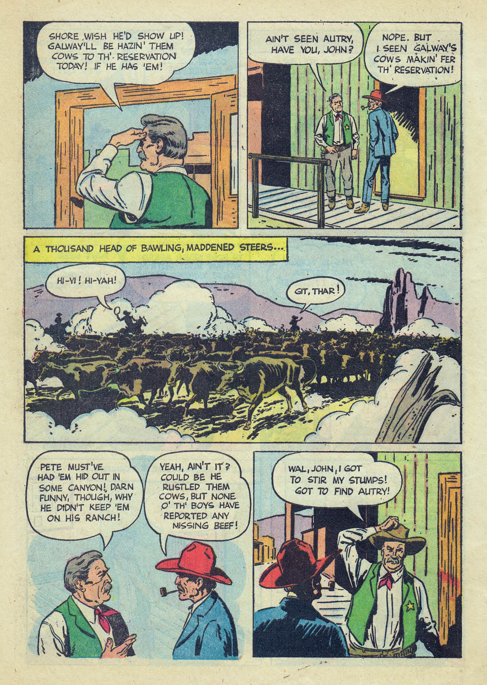 Gene Autry Comics (1946) issue 41 - Page 16