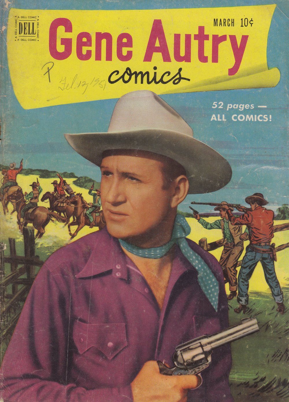 Gene Autry Comics (1946) issue 49 - Page 1