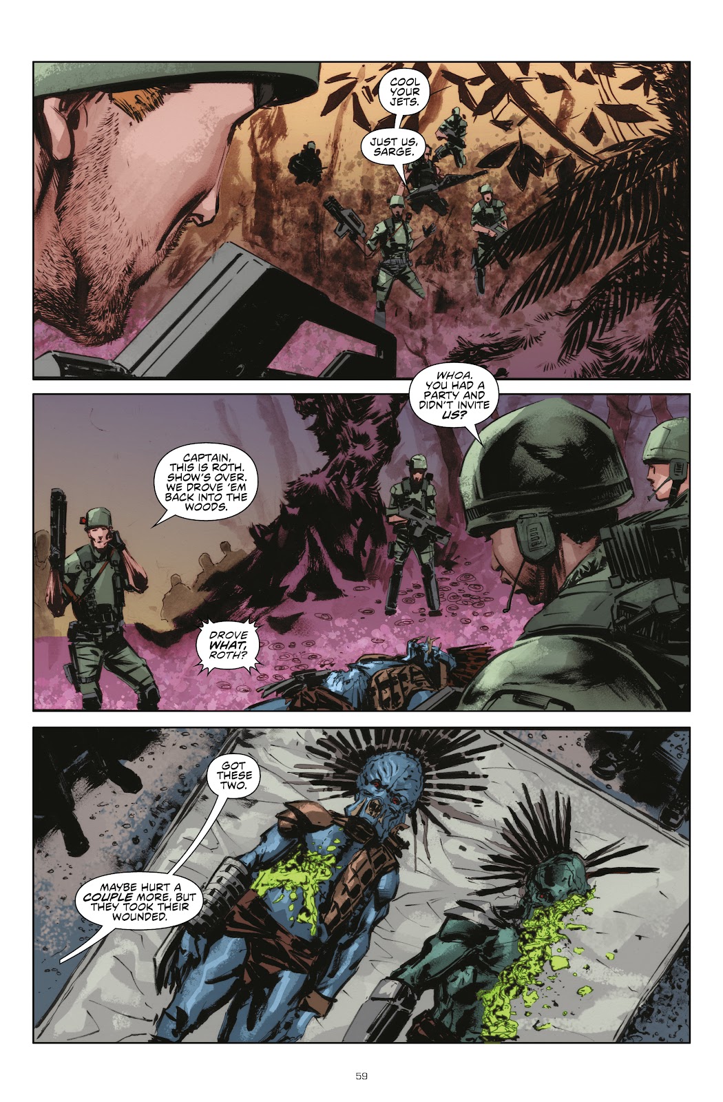 Aliens, Predator, Prometheus, AVP: Life and Death issue TPB (Part 1) - Page 60