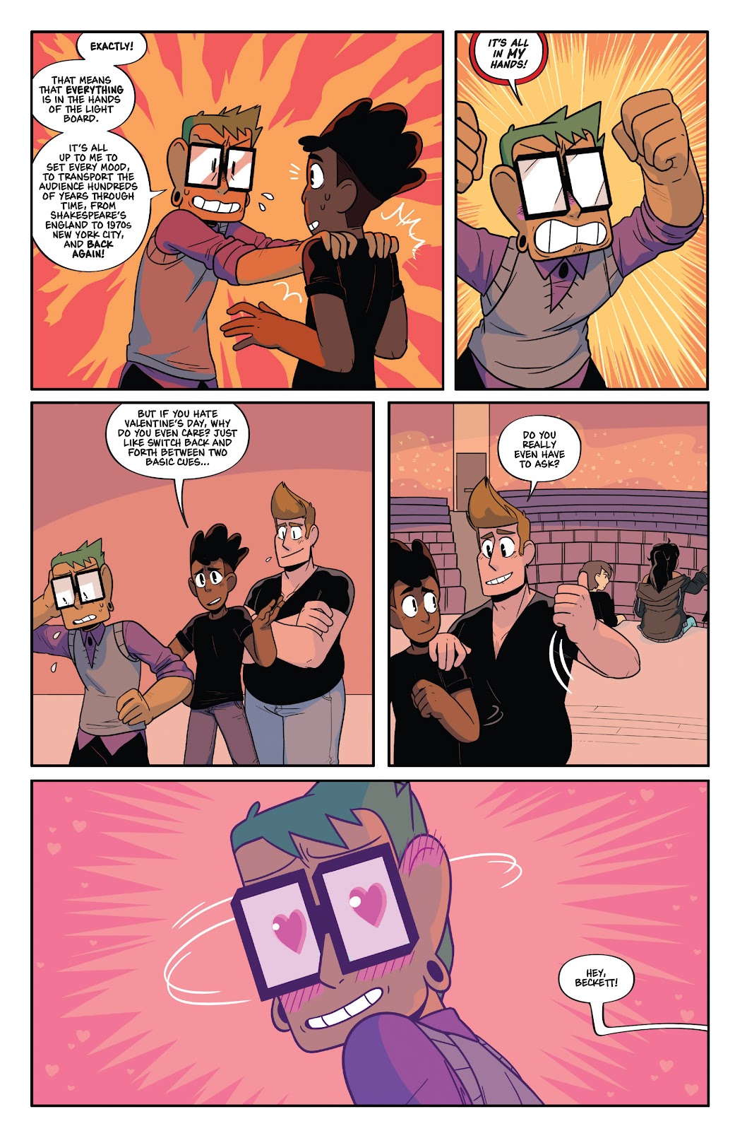 The Backstagers Valentine's Intermission issue Full - Page 9