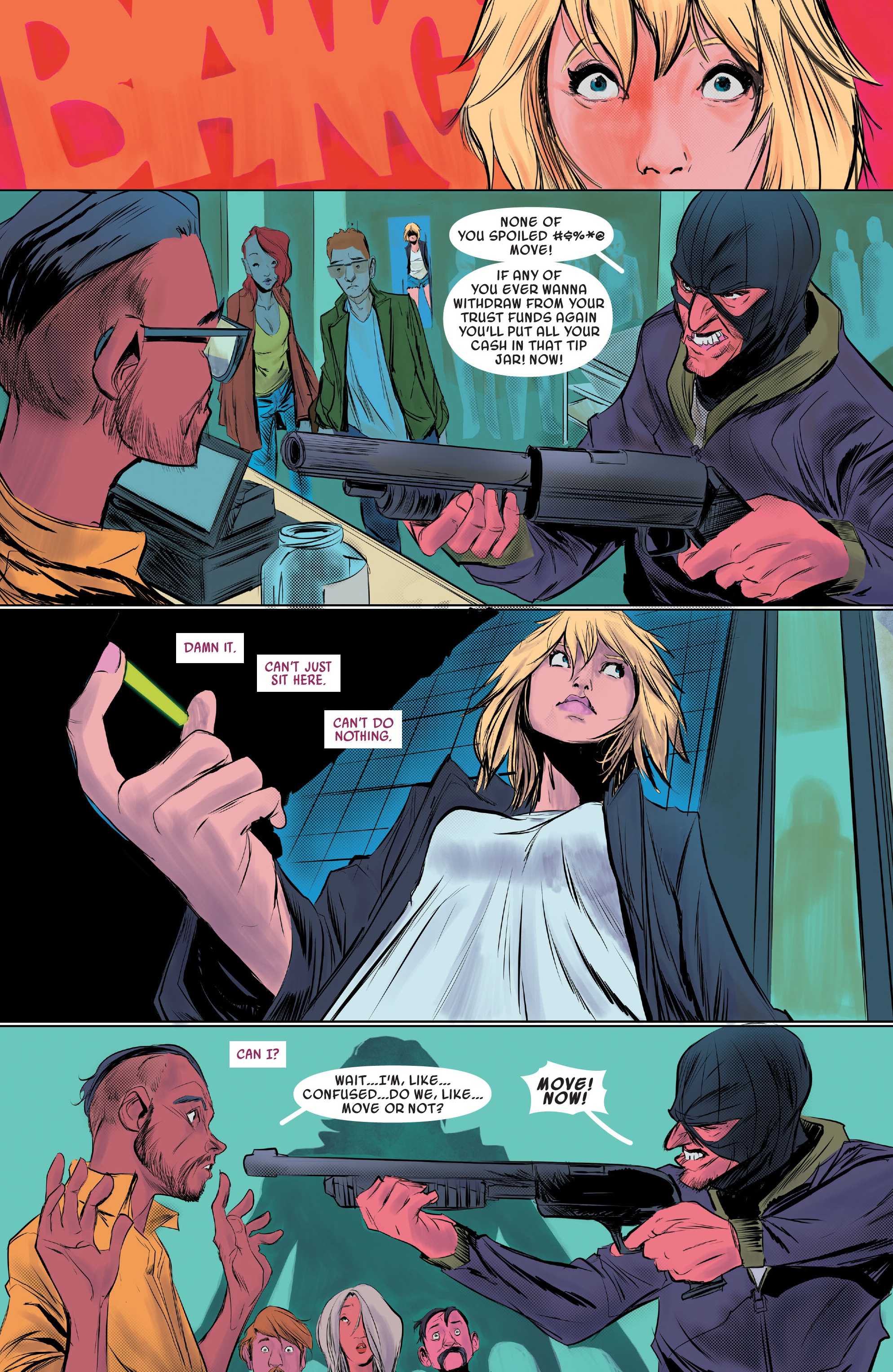 Spider-Gwen: Ghost-Spider - Edge of Spider-Verse (Modern Era Epic Collection) chapter 1 page 84