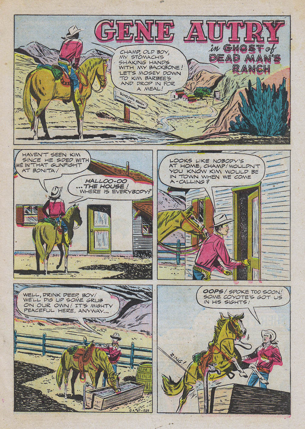 Gene Autry Comics (1946) issue 67 - Page 3