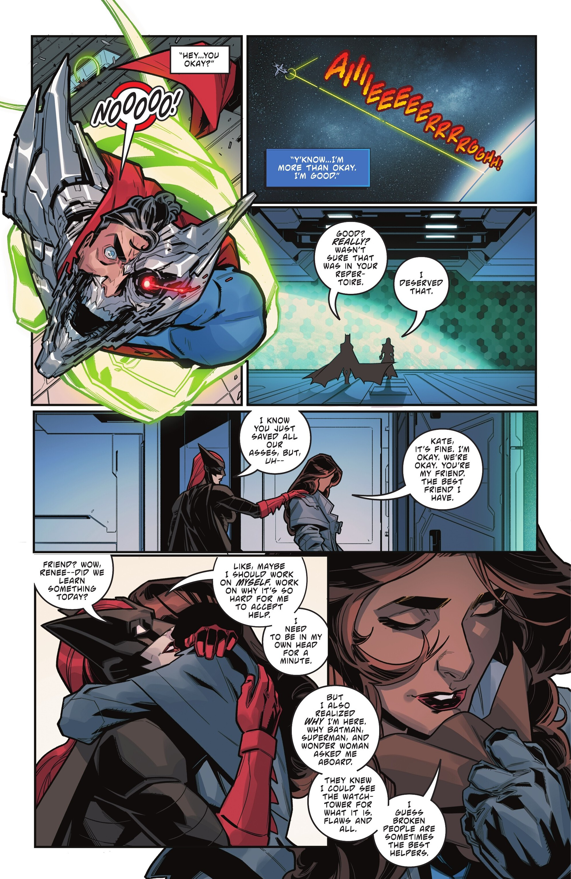 The Question: All Along the Watchtower  chapter 6 page 21