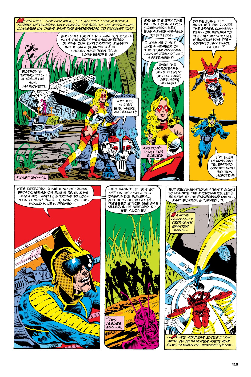 Micronauts: The Original Marvel Years Omnibus issue TPB (Part 2) - Page 153