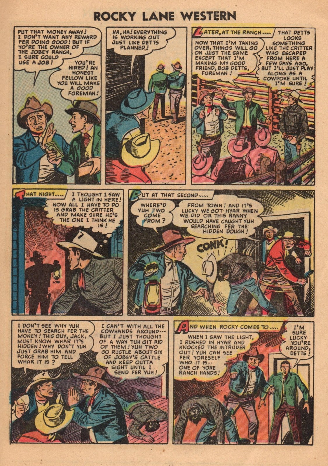 Rocky Lane Western (1954) issue 59 - Page 17