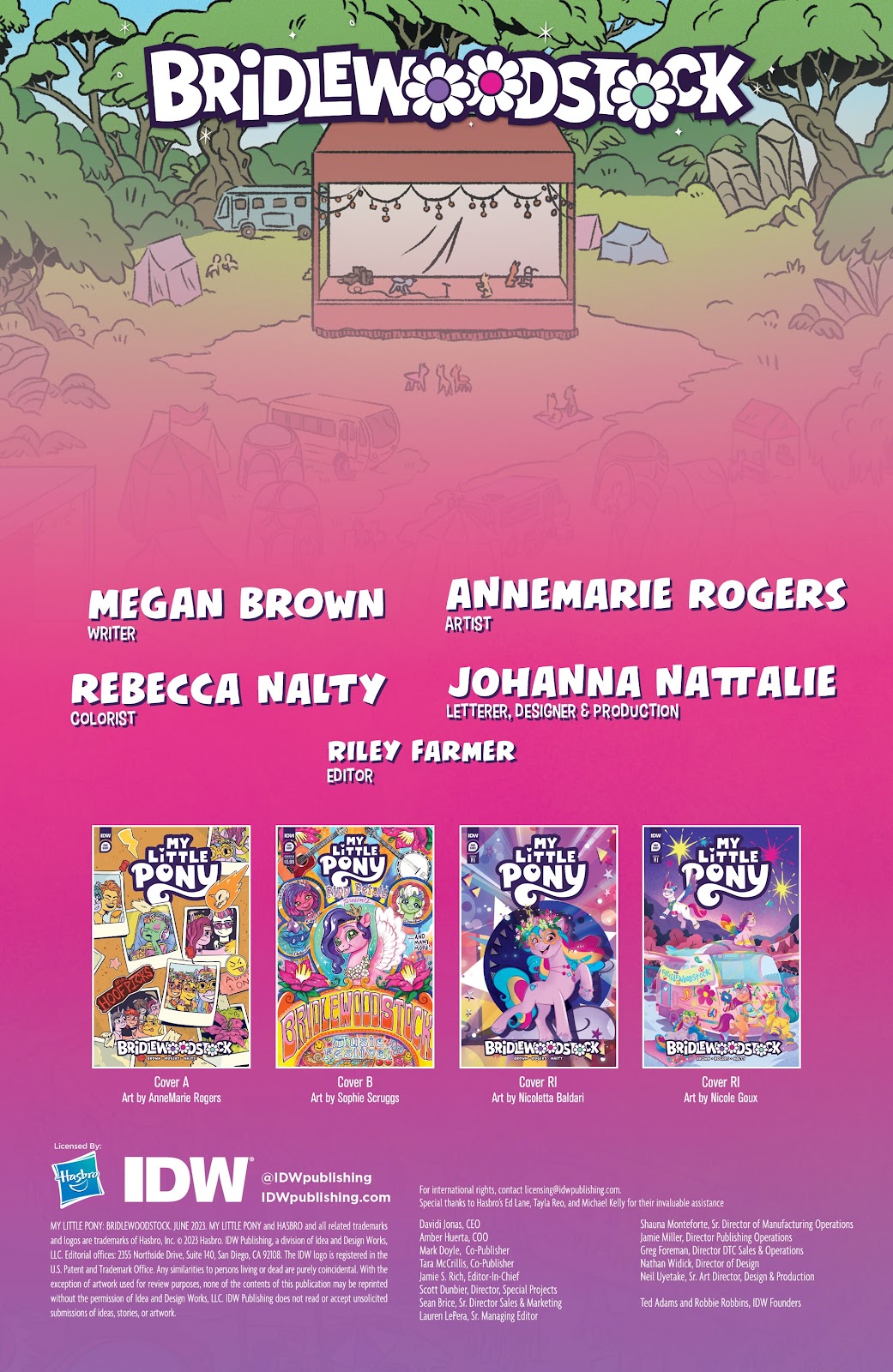 My Little Pony: Bridlewoodstock issue Full - Page 2