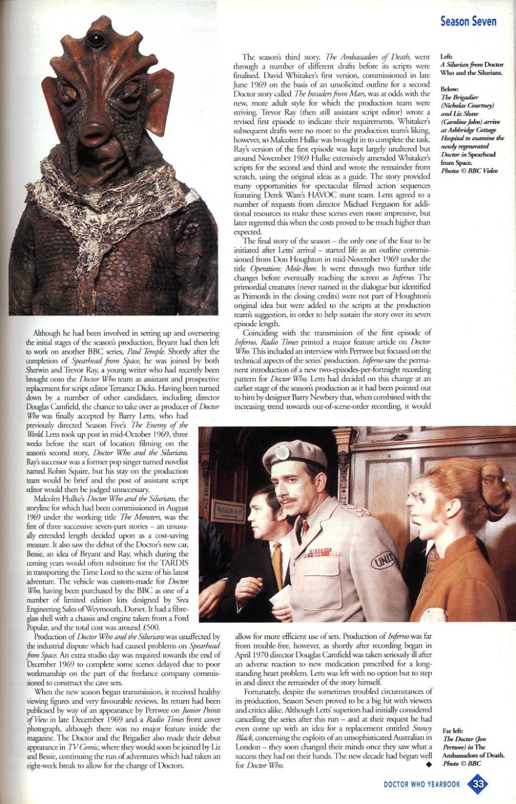Doctor Who Yearbook issue 1996 - Page 33