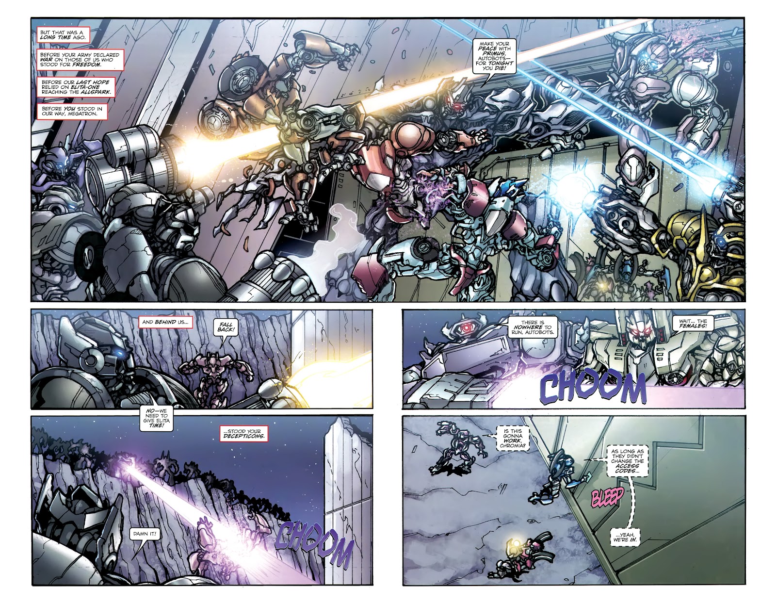 Transformers: Dark of the Moon: Movie Prequel: Foundation issue 4 - Page 5