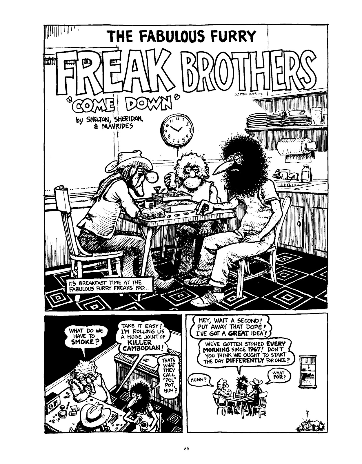 The Fabulous Furry Freak Brothers: In the 21st Century and Other Follies issue TPB - Page 74