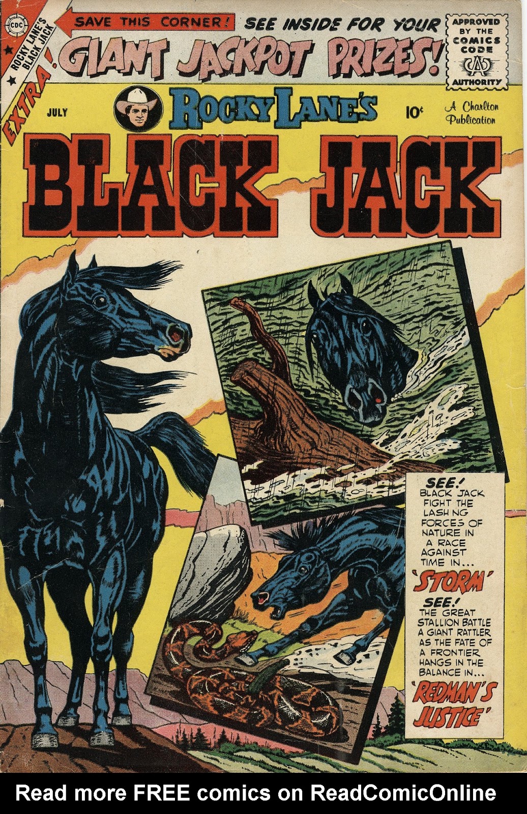 Rocky Lane's Black Jack issue 28 - Page 1