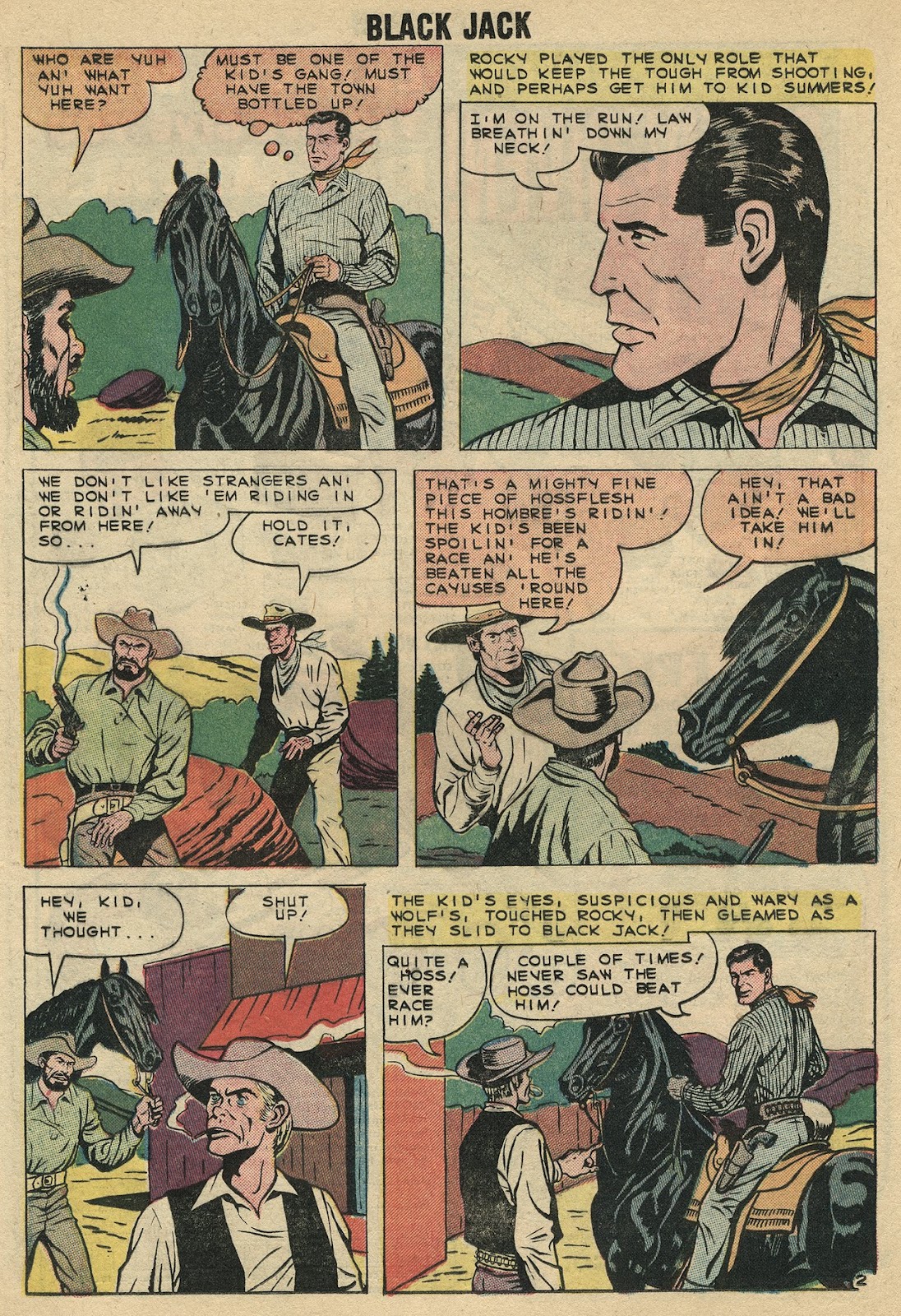 Rocky Lane's Black Jack issue 29 - Page 16