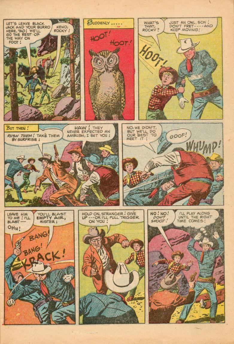 Rocky Lane Western (1954) issue 65 - Page 7