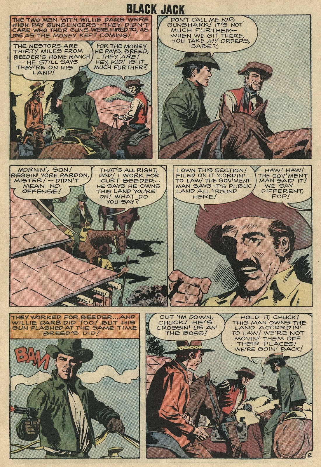 Rocky Lane's Black Jack issue 25 - Page 23