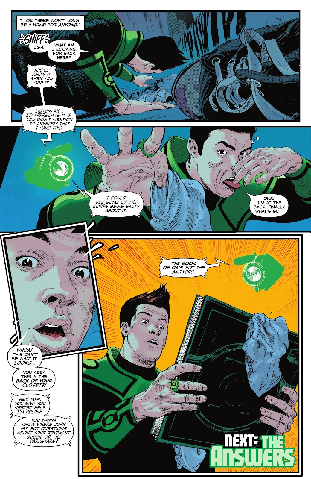 Green Lantern: War Journal issue 8 - Page 22