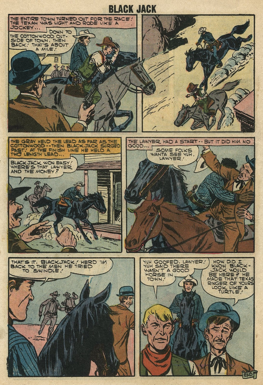 Rocky Lane's Black Jack issue 20 - Page 14