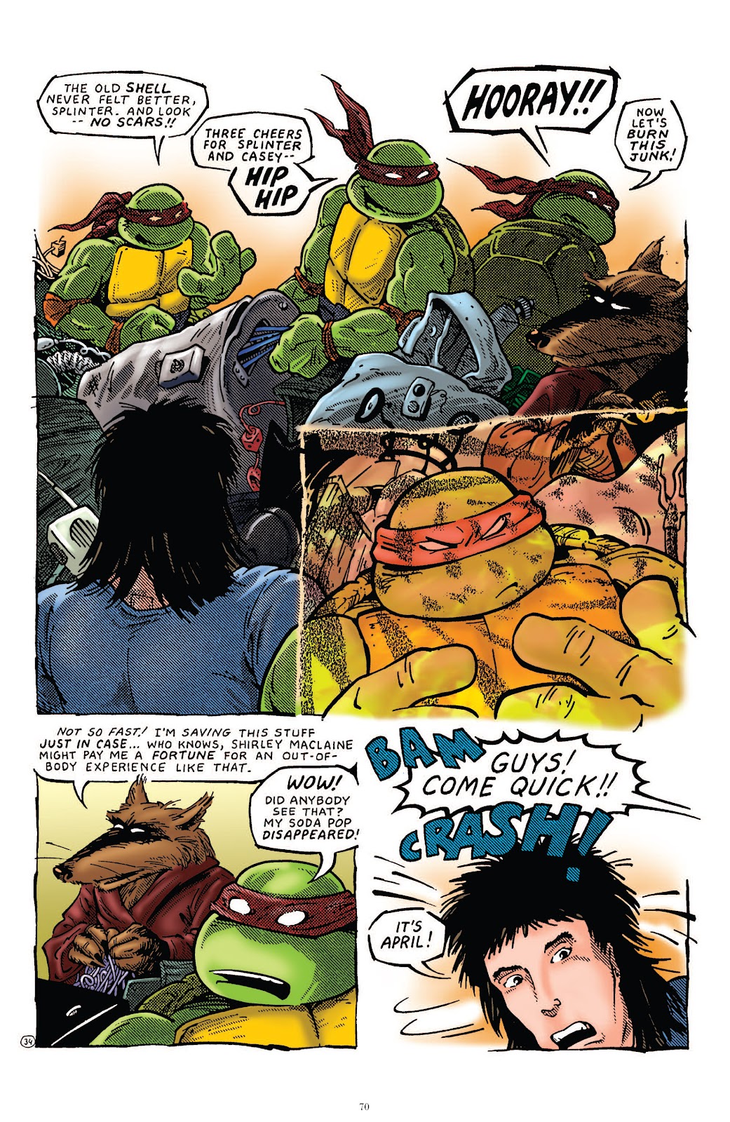 Teenage Mutant Ninja Turtles Classics issue Vol. 2 - Page 70