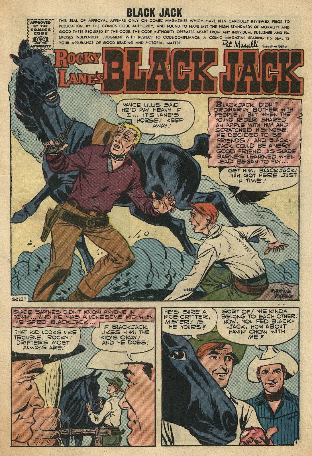Rocky Lane's Black Jack issue 20 - Page 3