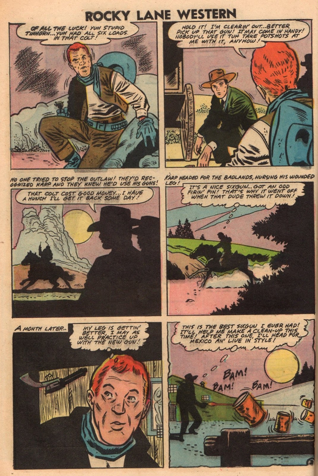 Rocky Lane Western (1954) issue 79 - Page 12