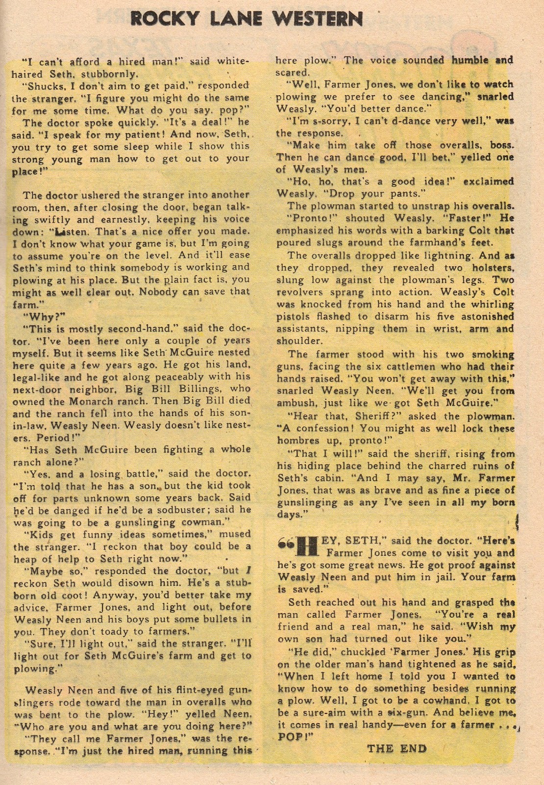 Rocky Lane Western (1954) issue 71 - Page 17
