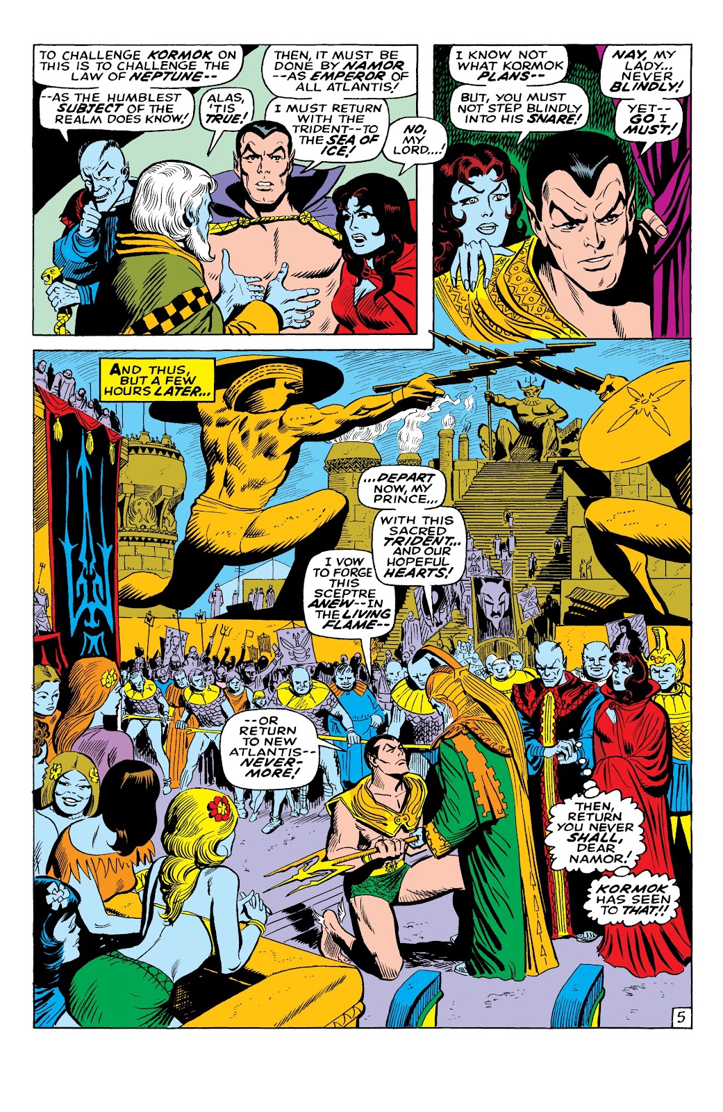 Namor, The Sub-Mariner Epic Collection: Enter The Sub-Mariner issue Who Strikes For Atlantis (Part 2) - Page 48