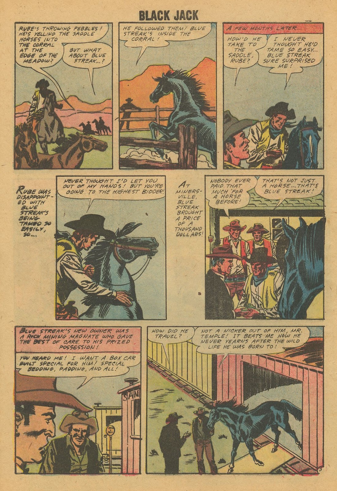 Rocky Lane's Black Jack issue 24 - Page 28