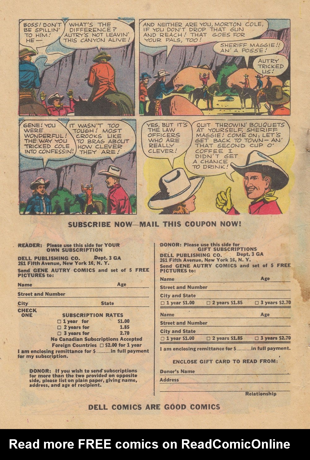 Gene Autry Comics (1946) issue 37 - Page 50