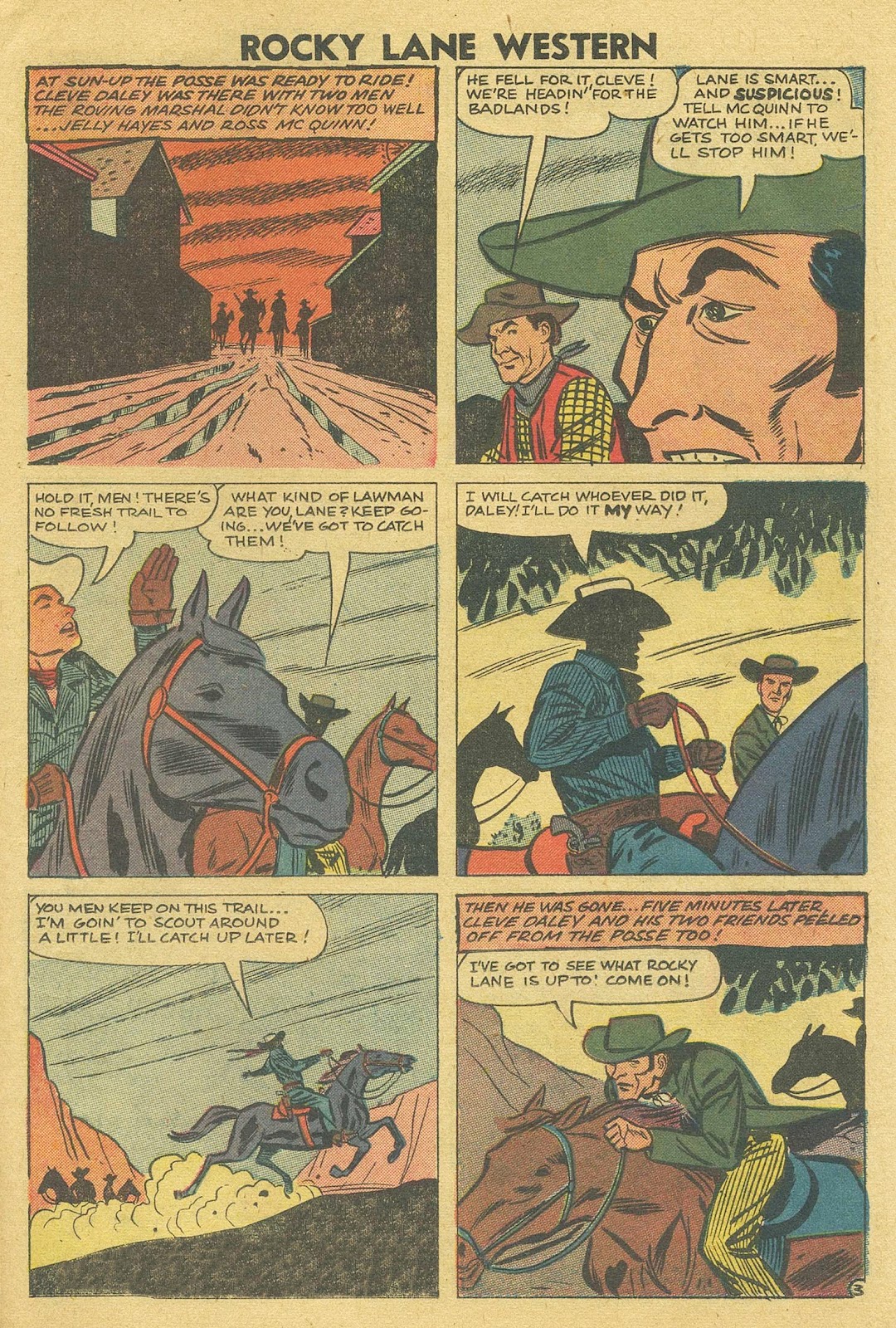 Rocky Lane Western (1954) issue 81 - Page 23