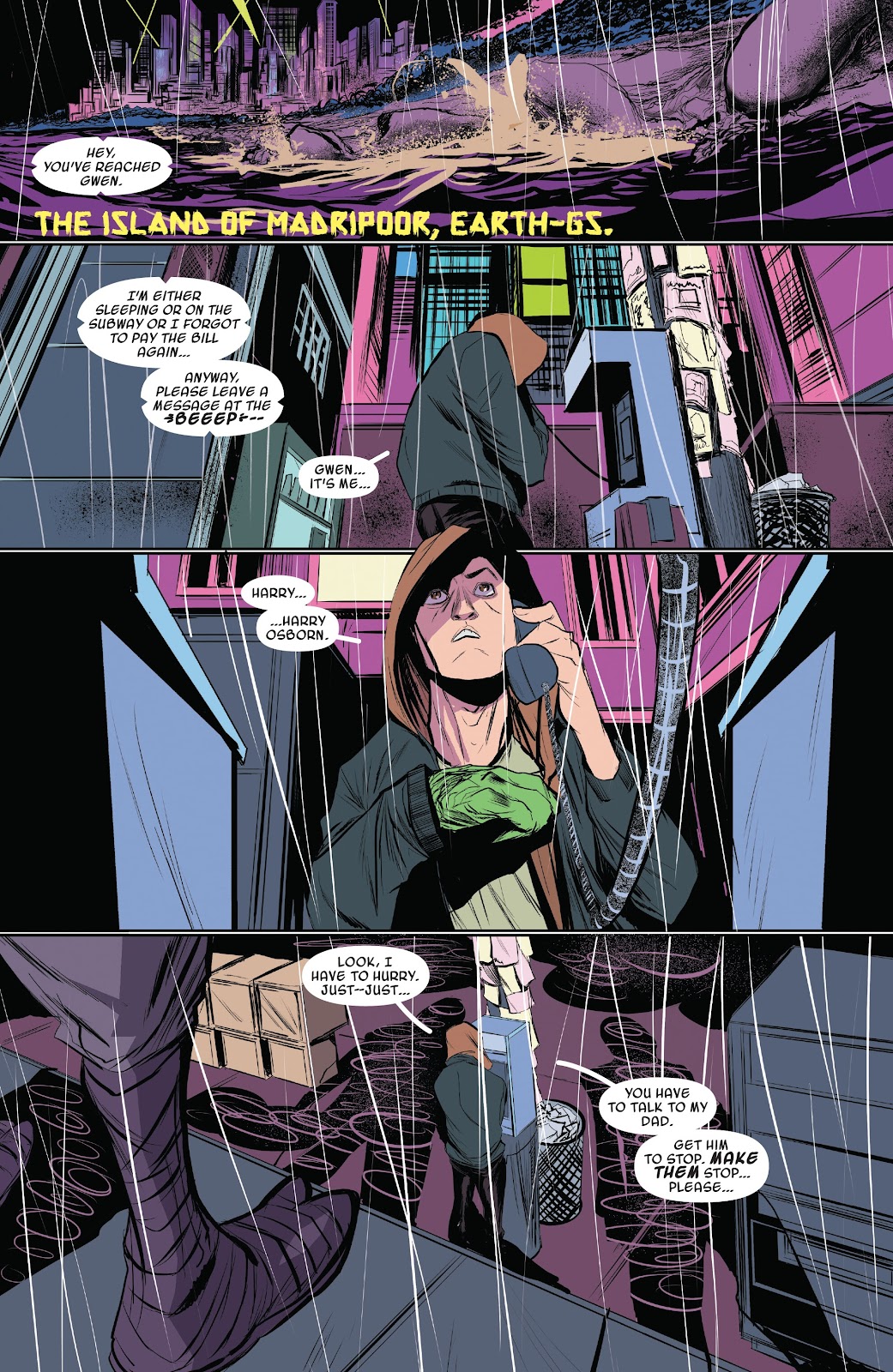 Spider-Gwen: Ghost-Spider Modern Era Epic Collection: Edge of Spider-Verse issue Weapon of Choice (Part 2) - Page 61